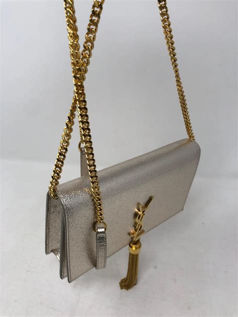 ysl blogger bag silver|YSL over the shoulder bag.